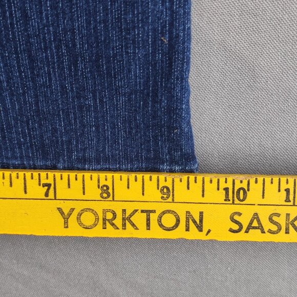 Simon Chang Jeans women's size 10  blue colour wide leg classic minimalist denim - Picture 13 of 13